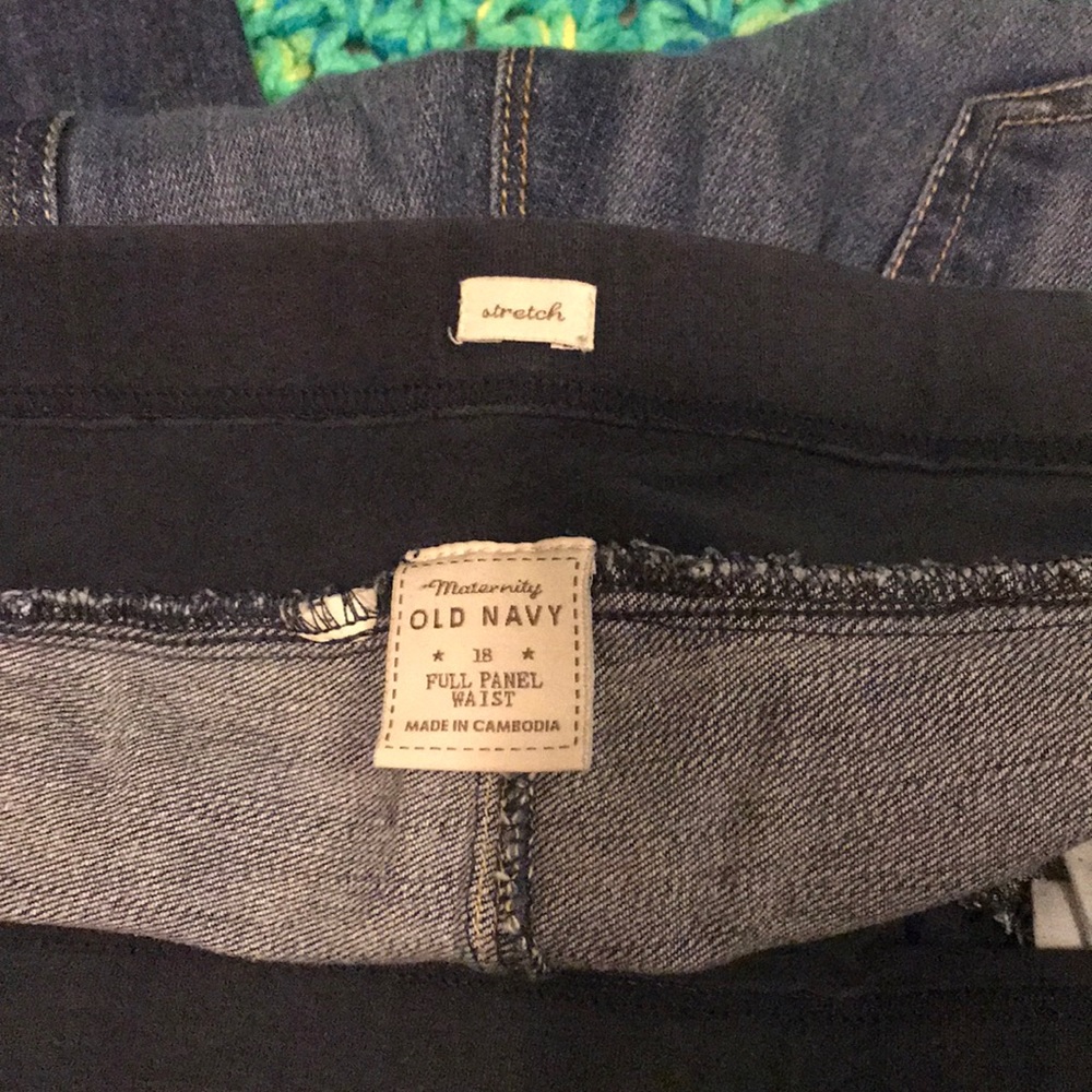 Old navy 18 petite maternity jeans